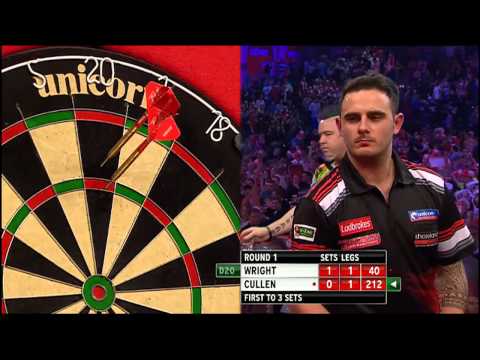 Wright v Cullen | 2/3 | First Round | World Darts Championship 2014