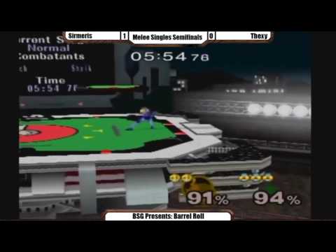 BSG Barrel Roll (Melee Singles) - Sirmeris vs Thexy