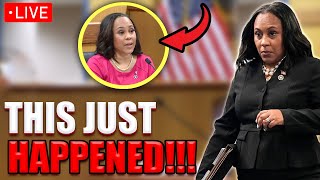 *WTF! DA FANI WILLIS ACTS OUT AND THROWS PAPERS IN COURT!