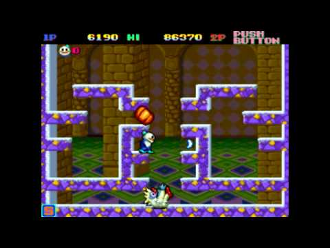 SnowBros -- Arcade Longplay