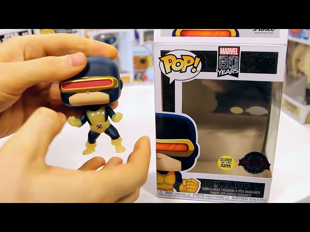 Vídeo relacionado con Funko POP! Bobble Marvel: 80th - First Appearance-Cyclops Collectible Figure - Marvel Comics - Figuras Miniaturas Coleccionables Para Exhibición - Idea De Regalo - Mercancía Oficial