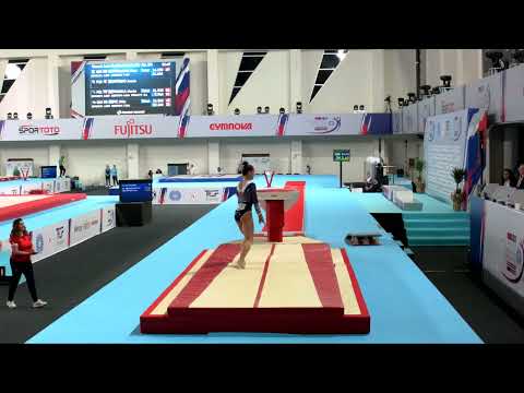 KANDALOVA Ema (GBR) - 2023 Artistic Junior Worlds - Qualifications Vault 2