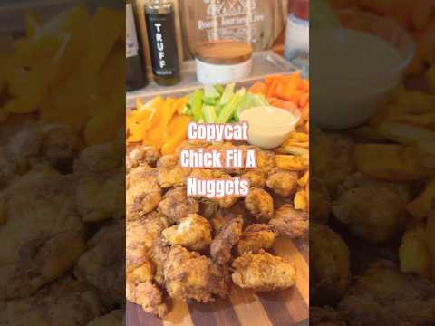 DELICIOUS Copycat Chick-Fil-A Nuggets Recipe #shorts