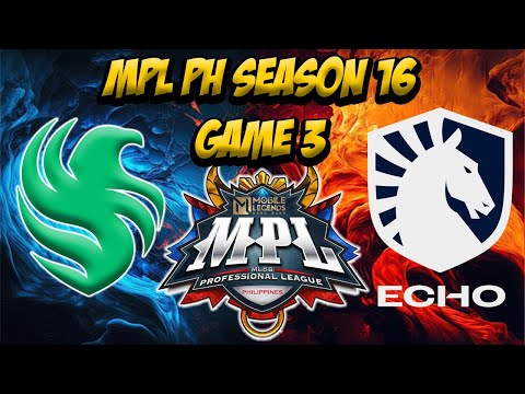 TEAM LIQUID vs TEAM FALCONS GAME 3 REGULAR SEASON | MPL Philippines Season 16