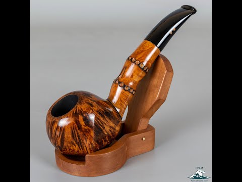 Handmade Radice Smooth Hawkbill "Bamboo" Clear 0 9mm