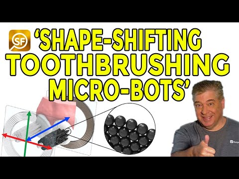 Shapeshifting Microbots Can Brush & Floss Teeth Says Study