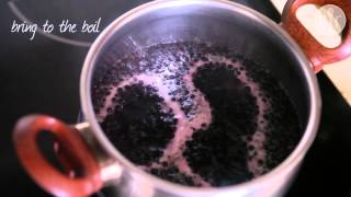 preview picture of video 'Elderberry cordial with honey recipe'