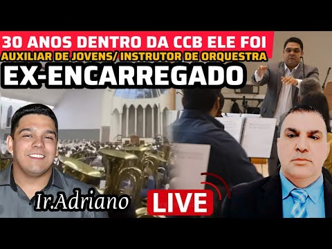 CCB- LIVE COM IRMÃO ADRIANO EX ENCARREGADO DE ORQUESTRA 30 ANOS DE CCB #ccboficial #ccb