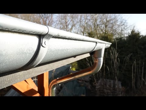 Installing your own gutter, step by step