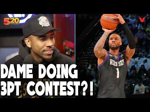 Jeff Teague REACTS to Damian Lillard doing 3-point contest DESPITE TORN ACHILLES rehab | Club 520