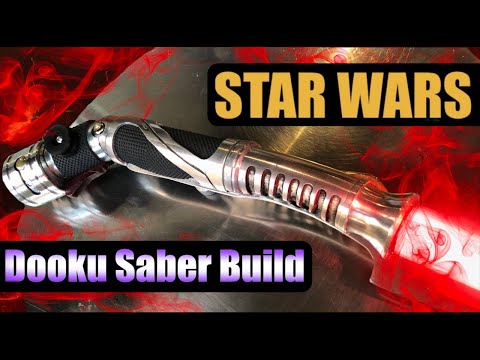 Star Wars Dooku Lightsaber Hilt Build