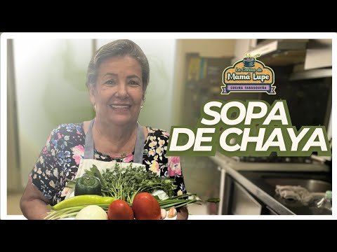 SOPA DE CHAYA CON ARROZ /COCINA DE MAMÁ LUPE