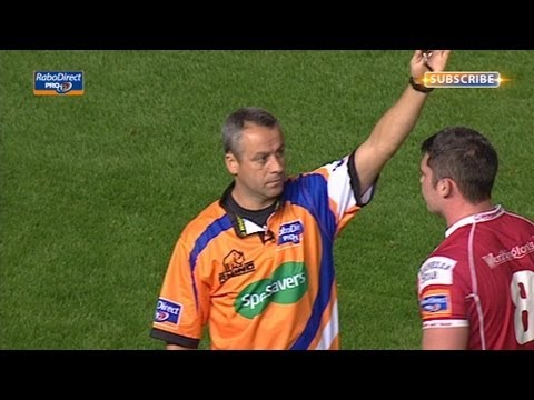 Steve Shingler 2nd Penalty from crooked feed brings Scarlets close Scarlets v Leinster 6th Sept 2013