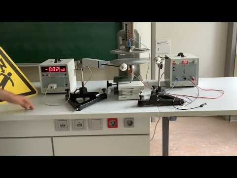 Mechanische Messung der elektrischen Feldstärke