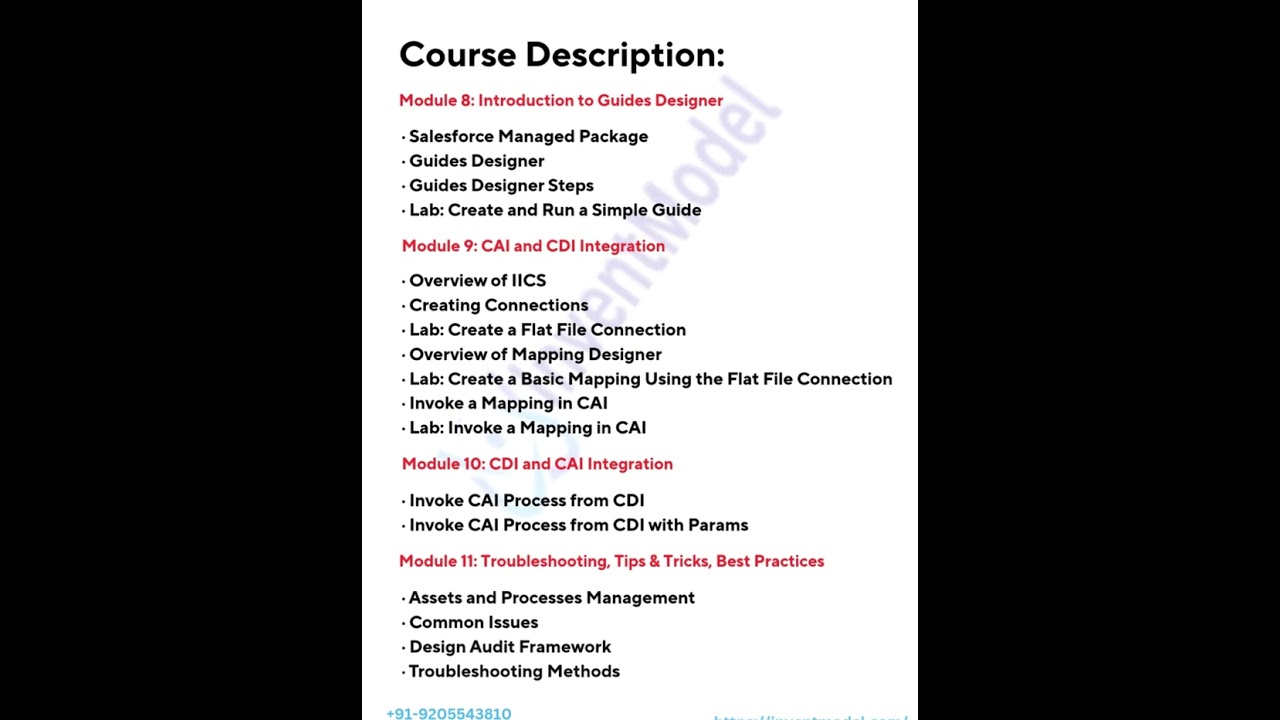 Informatica IDMC CAI Live Training (2026) | Cloud Application Integration Course | Full Curriculum