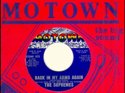 Supremes - BACK IN MY ARMS AGAIN  (1965)