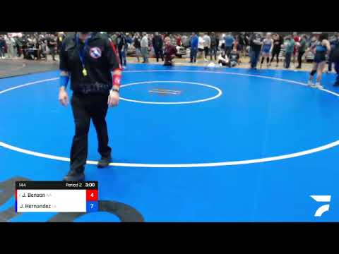 144 Lbs 5th Place Match - Jacqueline Benson, WA Vs Joselin Hernandez, CA Cbc3