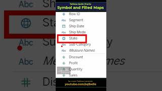 #Tableau Symbol and Filled #Maps #tableaututorial  #tableauvisualization #chloropleth #chart