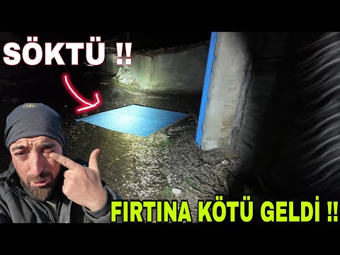 FIRTINA KAPILARI KOPARDI !! YEM GELDİ...LAZANYA KİMİN İŞİ