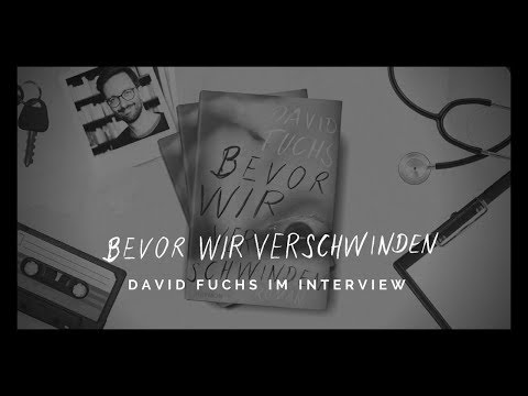 David Fuchs: "Das Prinzip meines Romans ist aus der Realität gegriffen."