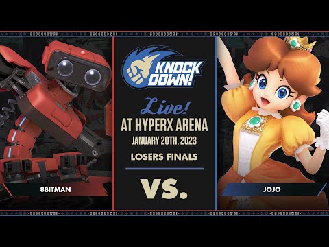 Knockdown! #64 SSBU: 8BitMan VS. JoJo Losers Finals