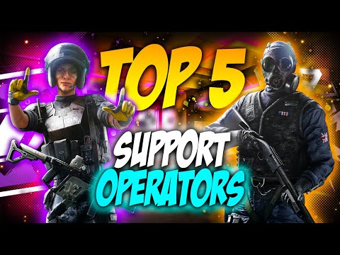 Top 5 BEST SUPPORT Operators In 2020 - Rainbow Six Siege