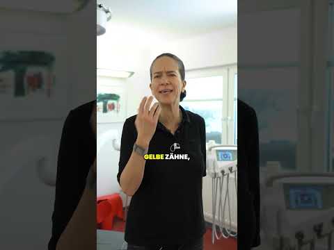 Gelbe Zähne sauber putzen? 🤦🏻‍♀️
