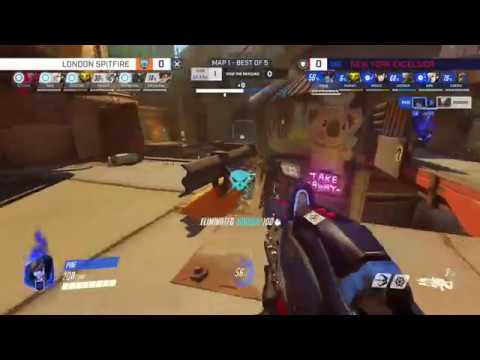 You Wont Believe This Widowmaker Play by Pine - New York Excelsior v London Spitfire