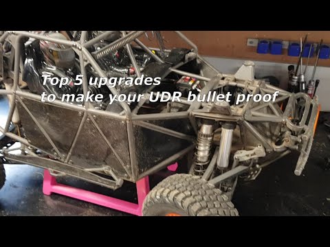 How to make Traxxas Unlimited Desert Racer UDR bullet proof - top 5 upgrades