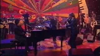 Dave Swift on Bass with Jools Holland backing Jay Kay. &quot;I&#39;m in the mood for love&quot;