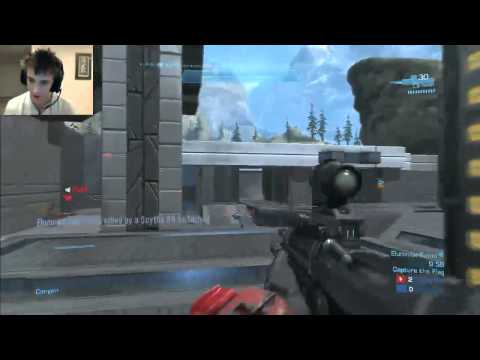 UNBELIEVABLE Epic reactions Halo: Reach Gameplay! Pit CTF
