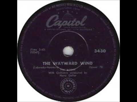 The Wayward Wind ~ Tex Ritter with Orchestra Conducted By Harry Geller (1956)