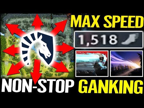 Liquid.Miracle- Ganked ALL Map - Spirit Breaker 1500+ Move Speed 7.22 Dota 2