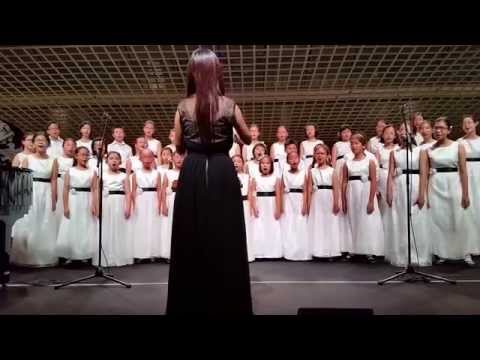 RVPS River Valley Primary School Choir 2015 - Mu4Yang2 Gu1Niang2 牧羊姑娘 3of9 [HD]