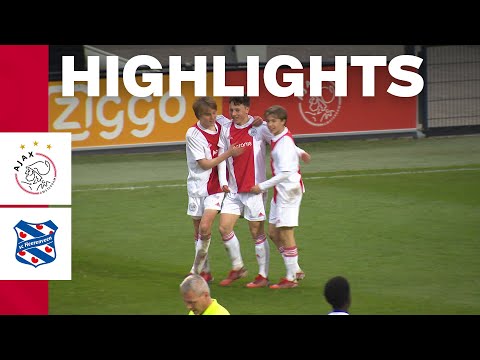 David Voute 🥵😍 | Highlights Ajax O17 - sc Heerenveen O17