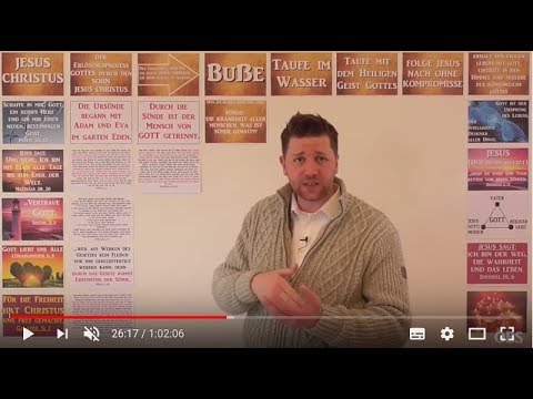 SÜNDE! Teil 1 - Was ist die  Sünde? (Online Bibel Schule)