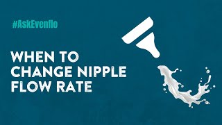 Know When to Move Nipple Flow Rates 🍼 #shorts