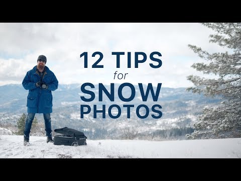 12 consigli per la fotografia sulla neve || Come scattare le foto migliori sulla neve