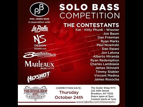 "JLP" - performed at the Broooklyn Bass Contest 2019