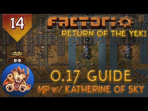 Factorio - 0.17 Guide w/KoS - Railroad Redesign - Balancing & Breaking the Caledorn - EP14