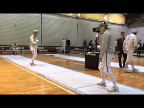 Chris p Porec vets Europeans fencing sabre 2014 6 of 8