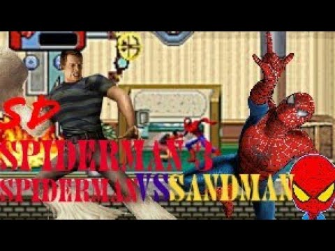 spiderman 3 gba, spiderman saves/ spiderman vs sandman