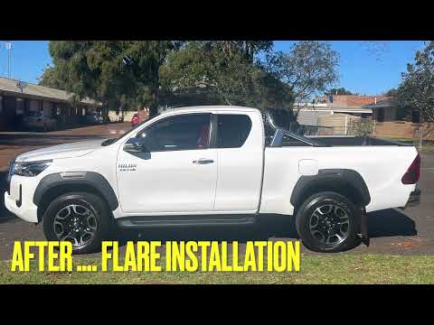 How to install FLARE on 2021 Toyota Hilux easy way