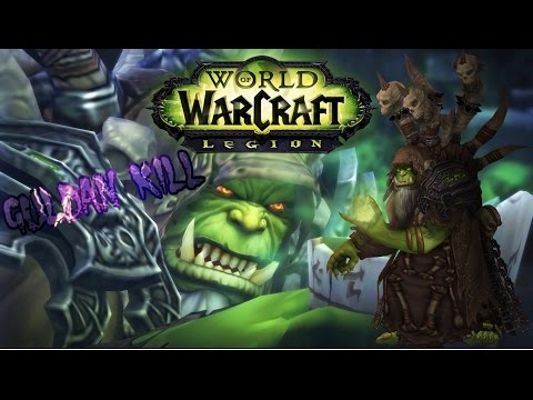 Gul'dan Kill Nighthold - Balance Druid - And Cinematic Ending