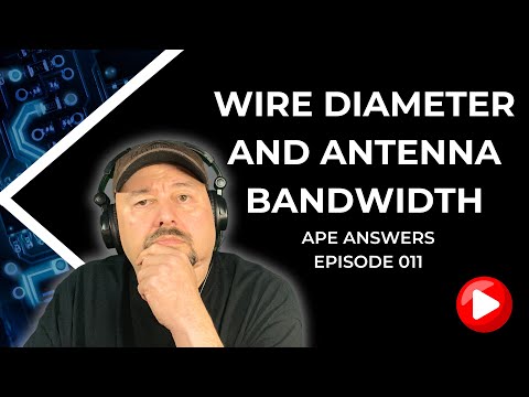 Wire Diameter and Antenna Bandwidth thumbnail
