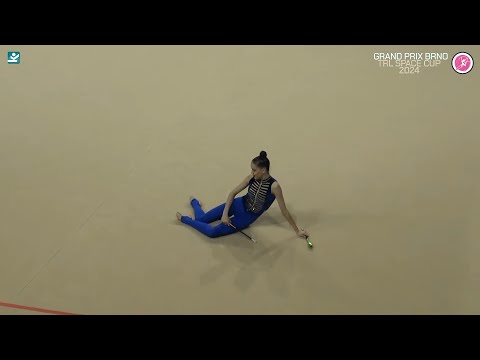 Polina Horodnycha Clubs Qual 30,300 - Grand-Prix Brno 2024