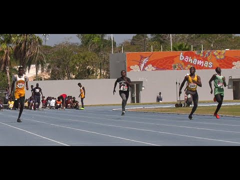 2020 National HS Championships Boys U15... 100M Heat 2