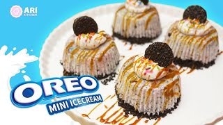 오레오 미니 아이스크림 만들기 How to Make Oreo Mini Ice Cream! - Ari Kitchen