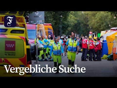 Vier Tote nach Gebäudeeinsturz in Madrid