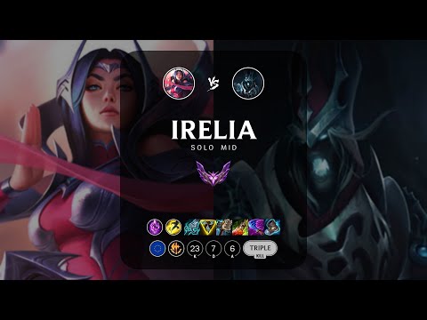 Irelia Mid vs Karthus - EUW Master Patch 13.11